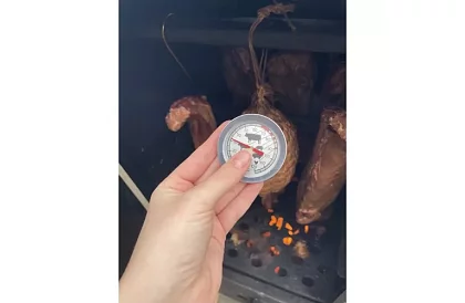 Termometru cu sondă - coacere, afumare carne