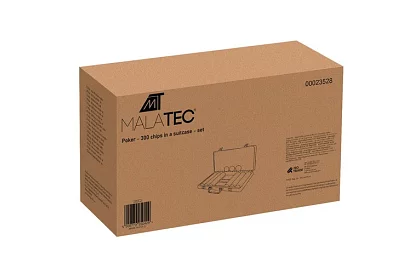 Set complet de poker - 300 de jetoane într-o valiză