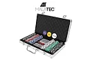 Set complet de poker - 300 de jetoane într-o valiză