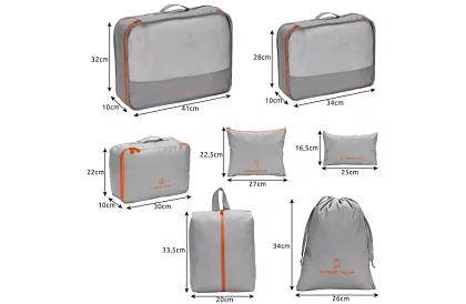 Organizatoare de călătorie – set de 7 bucăți