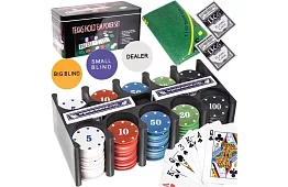 Set complet de poker Texas - 200 de jetoane