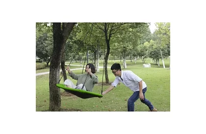 Cercel suspendat – cuib 120 cm - verde