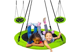 Cercel suspendat – cuib 120 cm - verde