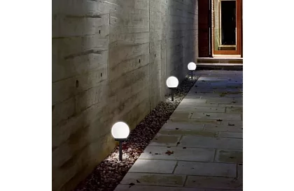 Lămpi de grădină solare - bile 6 buc.