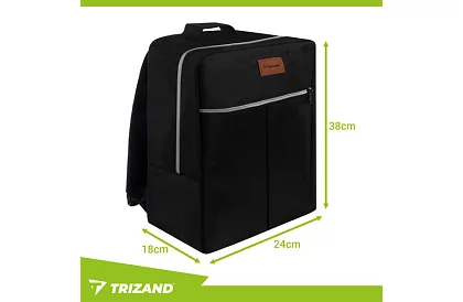 Rucsac de călătorie de mână 38x24x18 cm + necesar cosmetic