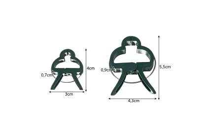 Clips pentru fixarea plantelor 108 bucăți