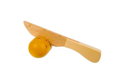 Fructe și legume din lemn pentru tăiat - în cutie