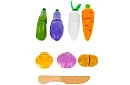 Fructe și legume din lemn pentru tăiat - în cutie