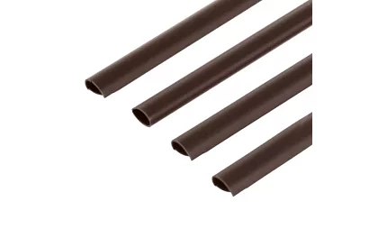 Clips pentru benzi de gard – 20 buc – maro