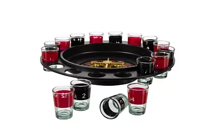 Alcool ruleta - joc cu shot-uri
