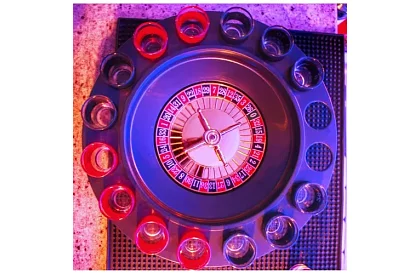Alcool ruleta - joc cu shot-uri