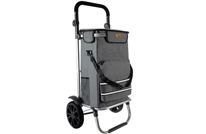 Geantă de cumpărături multifuncțională cu roți + curea de umăr