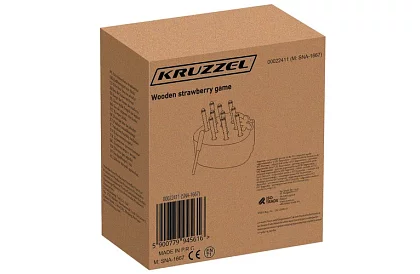 Joc de magnete din lemn – căpșună