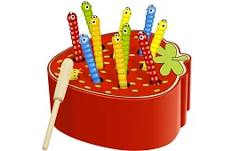 Joc de magnete din lemn – căpșună