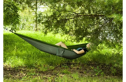 Rețea de hamac turistică mare – pentru două persoane - 260x140cm