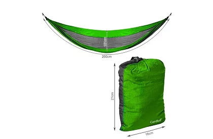 Rețea de hamac turistică mare – pentru două persoane - 260x140cm