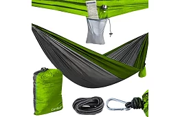 Rețea de hamac turistică mare – pentru două persoane - 260x140cm