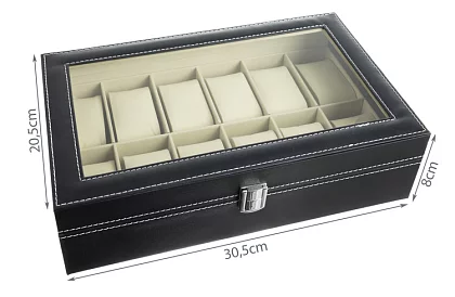Organizator pentru 12 ceasuri, brățări sau bijuterii