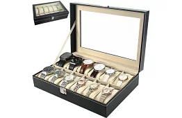 Organizator pentru 12 ceasuri, brățări sau bijuterii