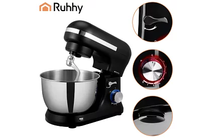 Robot de bucătărie 1000 W cu accesorii și bol de 4,5 l