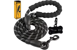 Curea pentru câini rezistentă cu elemente reflectorizante – 3 m