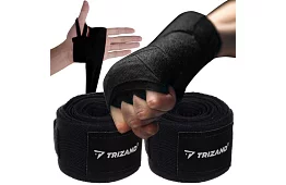 Bandaje profesionale de box 2 × 4 m – negre