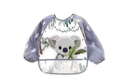 Baveta cu mâneci - Șorț cu motiv de Koala