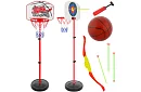 Coș de baschet cu țintă și accesorii