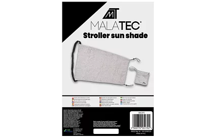 Copertină de umbrire impermeabilă pentru cărucior – gri