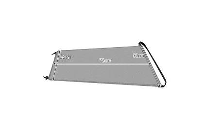 Copertină de umbrire impermeabilă pentru cărucior – gri