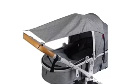 Copertină de umbrire impermeabilă pentru cărucior – gri