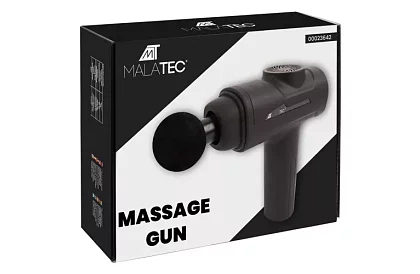 Pistolă de masaj pentru relaxarea mușchilor + 8 capete