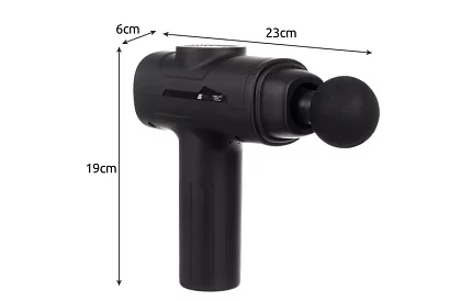 Pistolă de masaj pentru relaxarea mușchilor + 8 capete