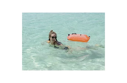 Bojă de înot gonflabilă 2 în 1