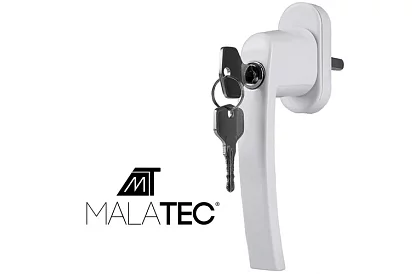 Mâneră de fereastră cu închidere