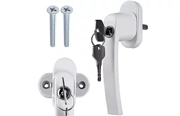 Mâneră de fereastră cu închidere