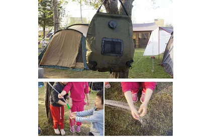 Duș de exterior pentru camping 20 litri