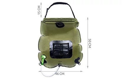 Duș de exterior pentru camping 20 litri