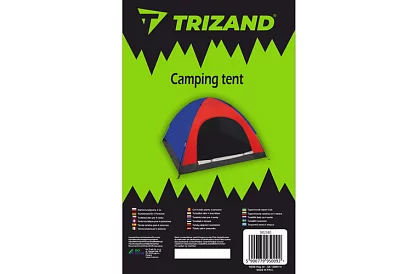 Cort de camping pentru 4 persoane – 190 x 190 x 123 cm