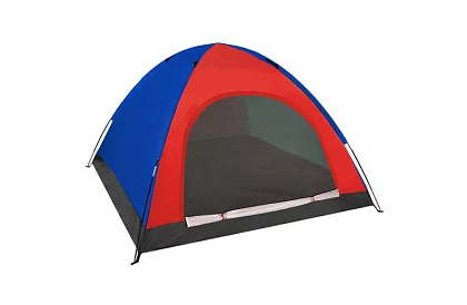 Cort de camping pentru 4 persoane – 190 x 190 x 123 cm