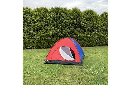 Cort de camping pentru 4 persoane – 190 x 190 x 123 cm
