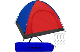 Cort de camping pentru 4 persoane – 190 x 190 x 123 cm