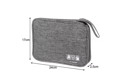 Cazul de călătorie – organizator pentru cabluri și încărcătoare