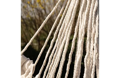 Hamaca suspendată + 2 perne - bej