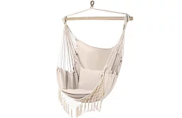 Hamaca suspendată + 2 perne - bej