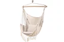 Hamaca suspendată + 2 perne - bej