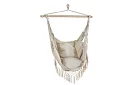 Hamaca suspendată + 2 perne - bej