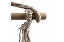 Hamaca suspendată + 2 perne - bej