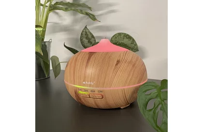 Aromaterapie difuzor cu ionizator și lampă LED - 4în1