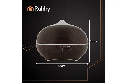Aromatizator 4 în 1 cu ionizator și lampă LED